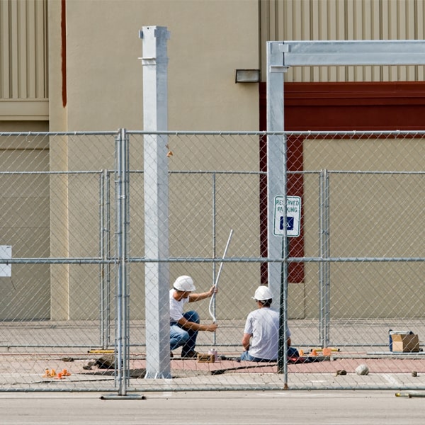 how long can i rent the temporary fence for my building site or event in Mount Airy NC